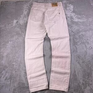Lotus Jeans 808 Acik Krem Limited Edition Men’s 32x34 {29/32.5} Cream Button Fly
